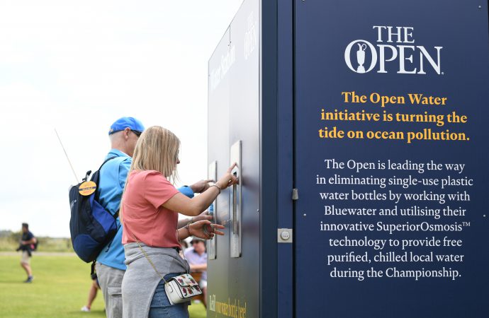 How The R&A eradicated single-use plastic water bottles from The Open 2019